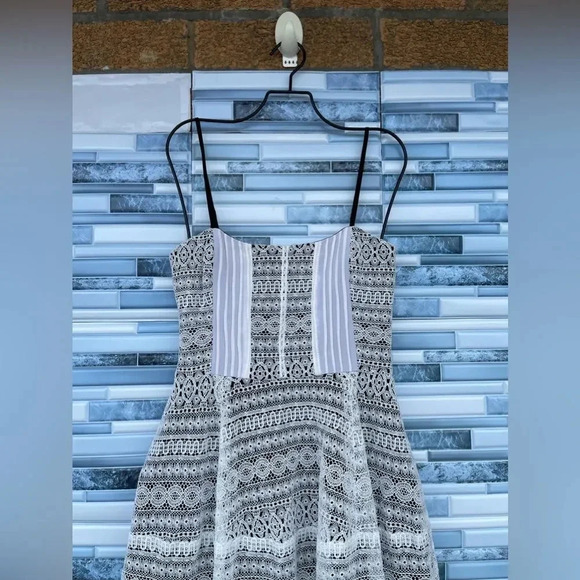 MARISSA WEBB WHITE LACE 'VANESSA' MIDI DRESS XS - Picture 4 of 17